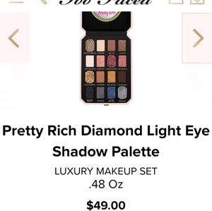 Too faced pretty rich eyeshadow
